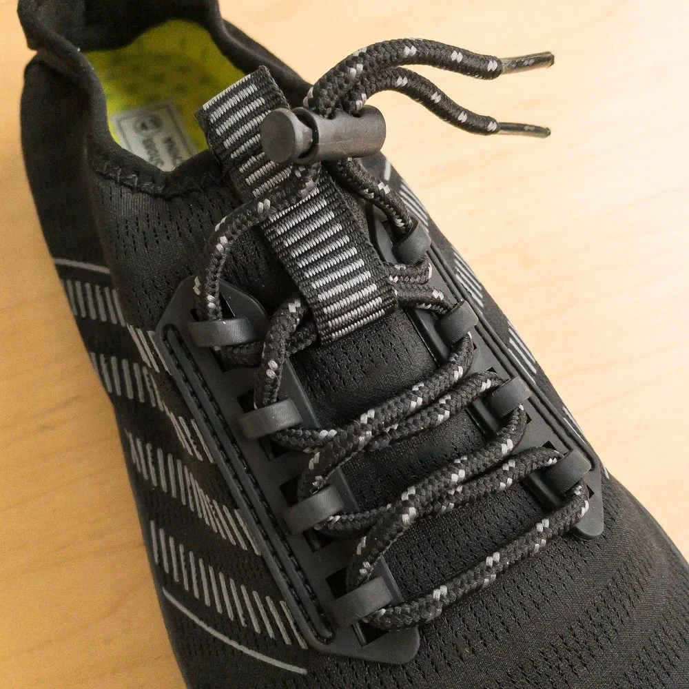 SAYOLA Water Shoes Mens Size 9.5 Black Quick Dry Aqua Swim Barefoot Beach Surf - Picture 10 of 16